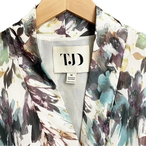 The Jetset Diaries TJD Carnaby Wrap Asymmetrical Dress - Picture 6 of 7